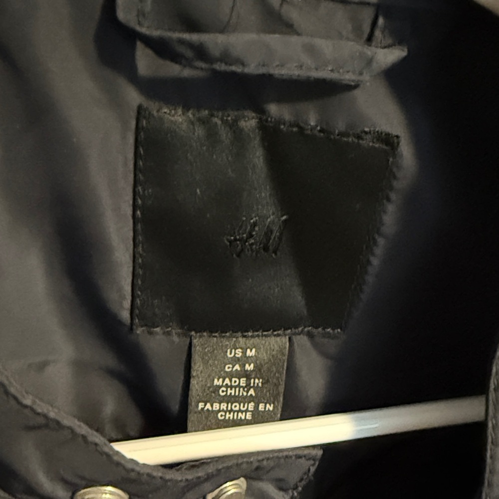 H&M Navy Blue Racer Jacket - Picture 3 of 4